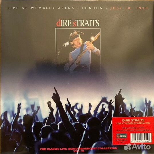 Виниловая пластинка dire straits - live AT wembley