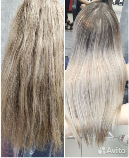 Кератиновое выпрямление ботокс