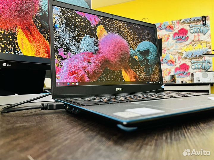 Игровой ноутбук dell i5-9300h/GTX-1650