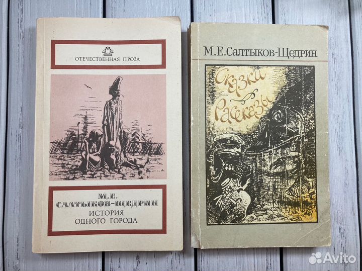 Салтыков-Щедрин 2 книги