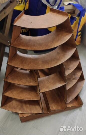 Полка настенная деревянная