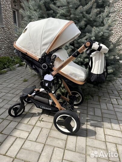 Коляска 3 в 1 Эко кожа