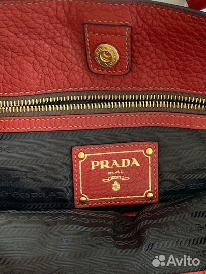 Сумка женская тоут Prada Оригинал