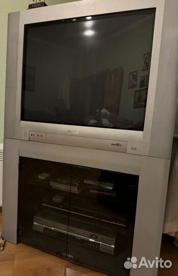 Телевизор philips с тумбой