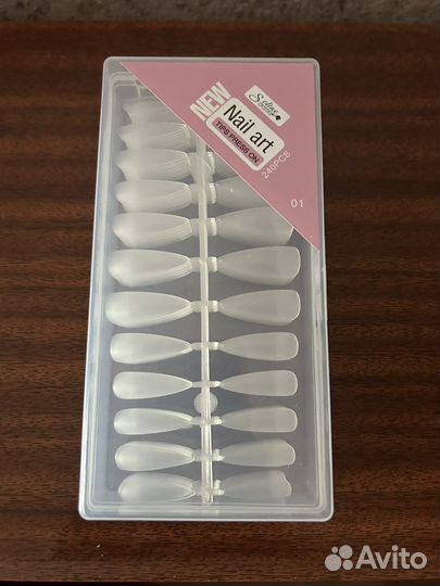 Гелевые типсы для наращивания ногтей