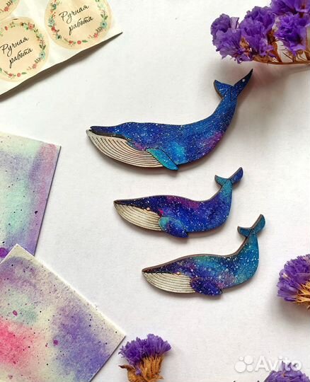 Брошь(значок) космос