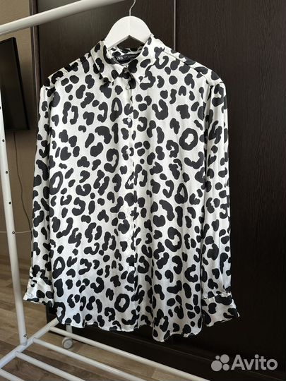 Блузка рубашка zara 42-46