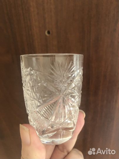 Хрустальные стаканы СССР