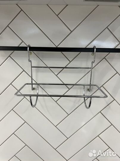 Держатель для бумажного полотенца на рейлинг