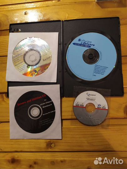 Диски с драйверами. Windows, Intel