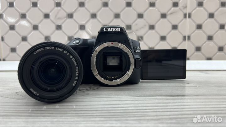 Canon eos 250d kit 18 55mm is stm