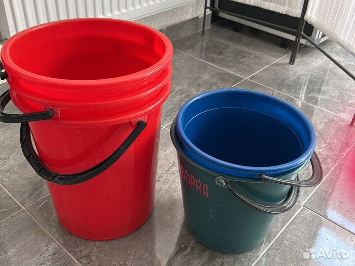 Ведра пластиковые