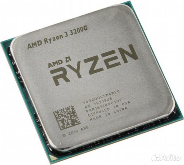 AMD Ryzen 3 3200G Socket AM4, 3600MHz, 4 ядра