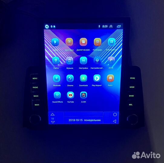 Магнитола android 2/32GB IPS tesla UAZ patriot