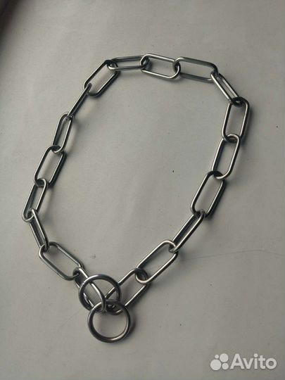 Рывковая цепь для собак большое звено