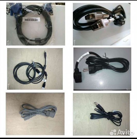 Кабель новый svga, Display port