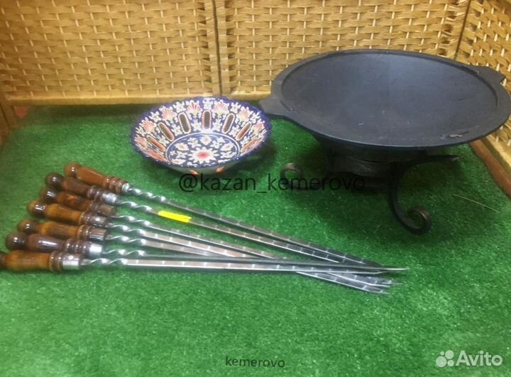 Казан Чугунный. Казан Чугунный. Большой выбор