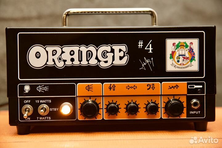Orange Jim Root #4 amp head усилитель