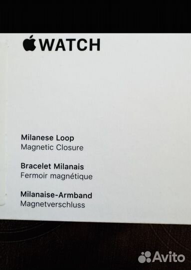 Apple watch milanese loop 45mm.Оригинал