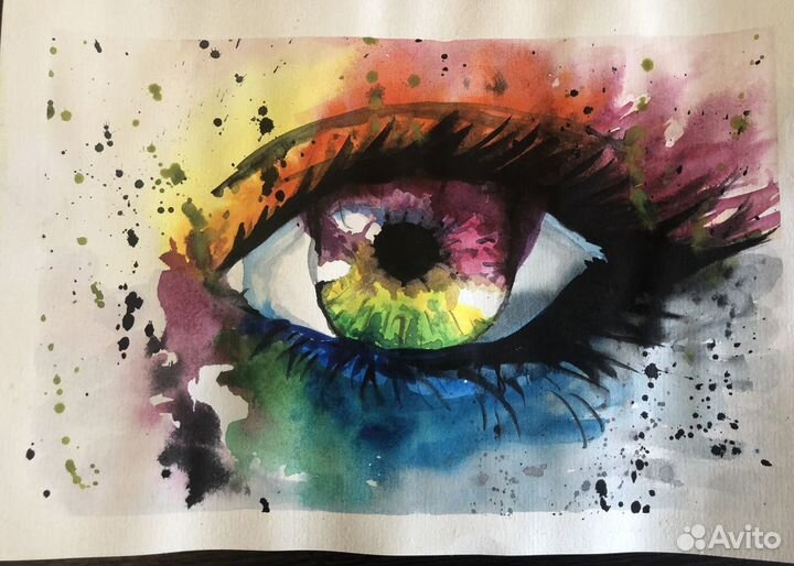 Акварель, оригинал, живопись