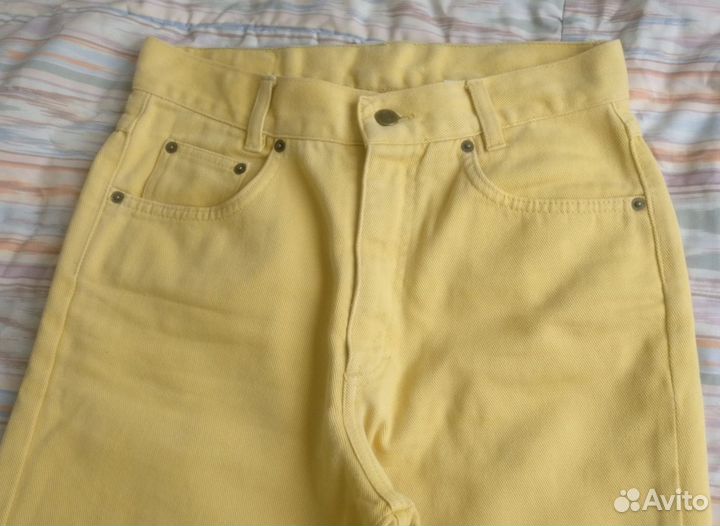 Желтые джинсы 44 р-р