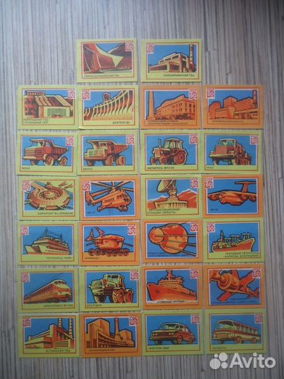 Спичечные этикетки. СССР