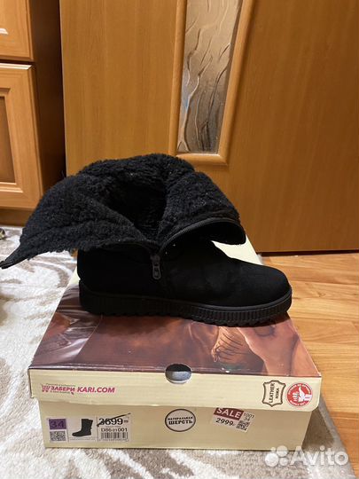 Сапоги зимние для девочки