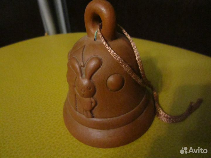 Колокольчик из глины