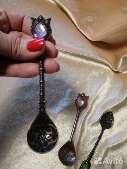 Ложечки кофейные. Сувенирные