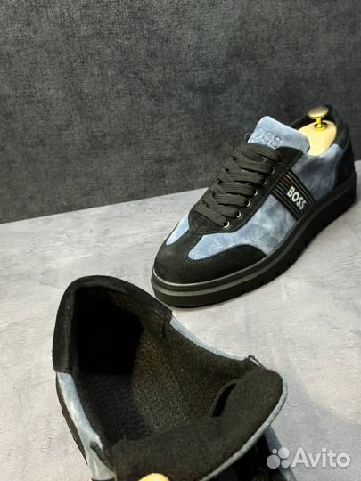 Зимние мужские кеды Boss (39-44)