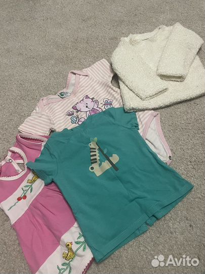 Вещи пакетом на девочку