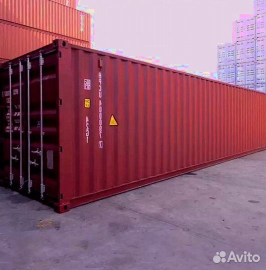 Морской контейнер 40 футов новый