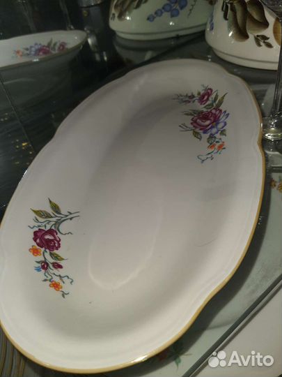 Сервиз фарфор коллекционный советских времен