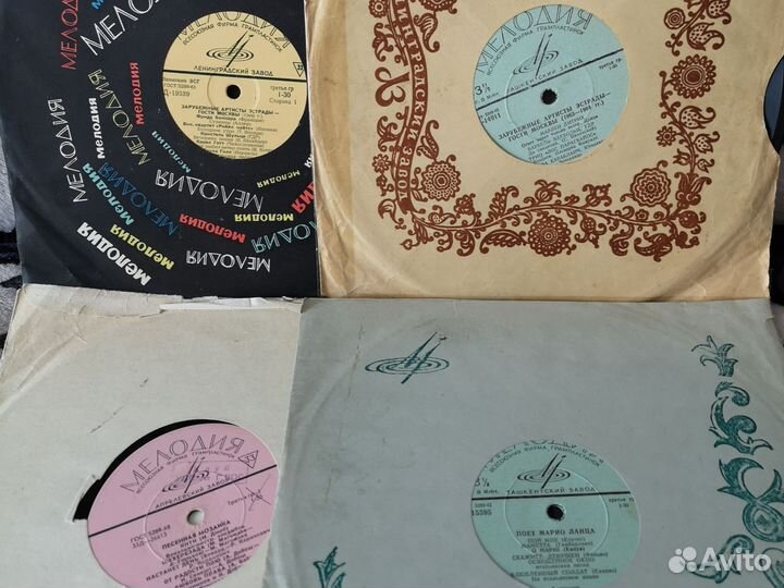 Пластинки 50-х 60-х годов