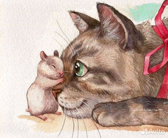 Рисую ваших питомцев