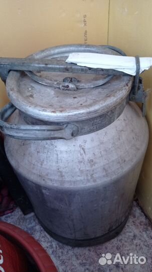 Фляга алюминиевая бу 40л