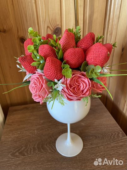 Букет цветов из мыла