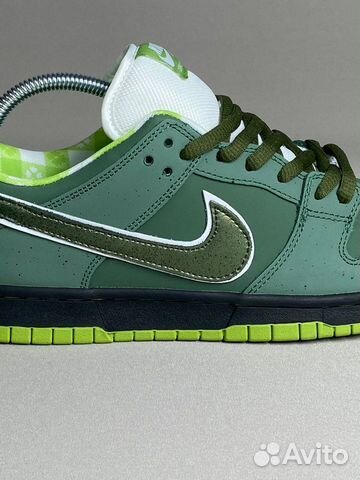 Кроссовки Nike SB Dunk Low Concepts Green Lobster