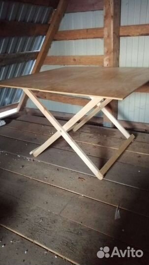 Стол раскладной и стул новый