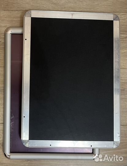 Серебряные алюминивые рамки А3