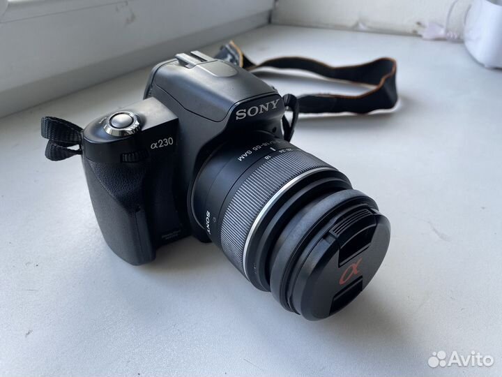 Зеркальный фотоаппарат sony