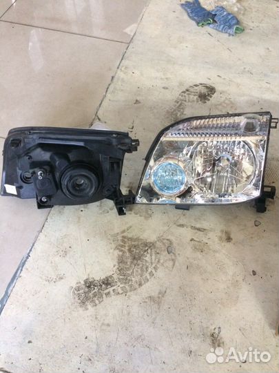 Передние фары nissan X-trail