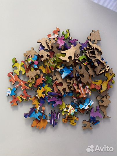 Деревянные пазлы для детей и взрослых