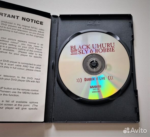 Black Uhuru – Dubbin' It Live DVD