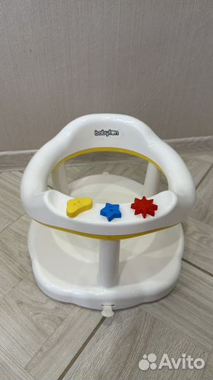 Горка и стульчик для купания детский+ мобиль