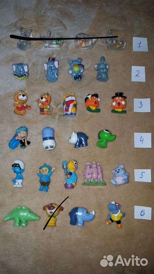 Игрушки из киндер- сюрприза