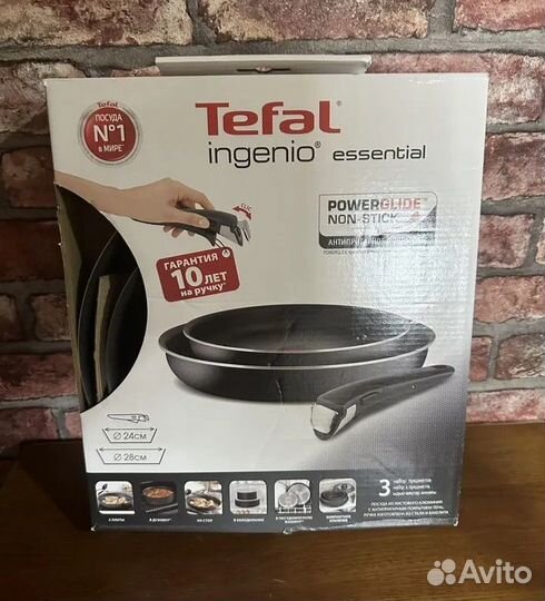 Набор сковородок tefal Ingenio