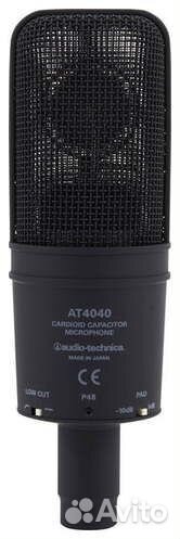 Конденсаторный микрофон Audio-Technica AT4040