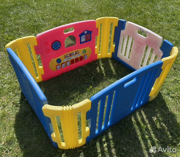 Детский манеж пластиковый