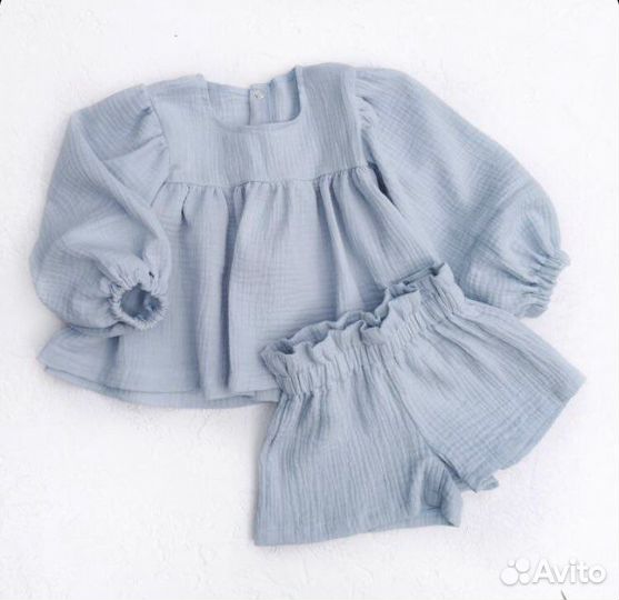 Муслиновый костюм детский